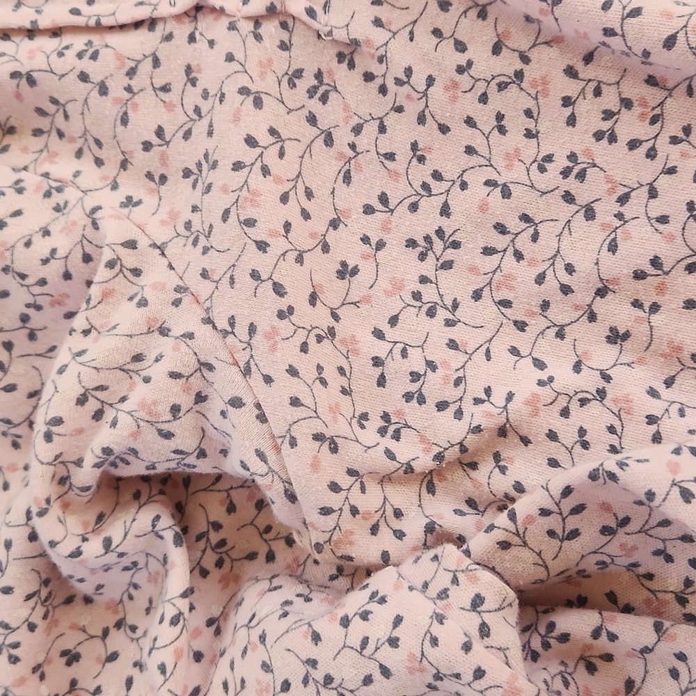 Women's Pink Floral Nightgown long sleeves Large size - Picture 12 of 17